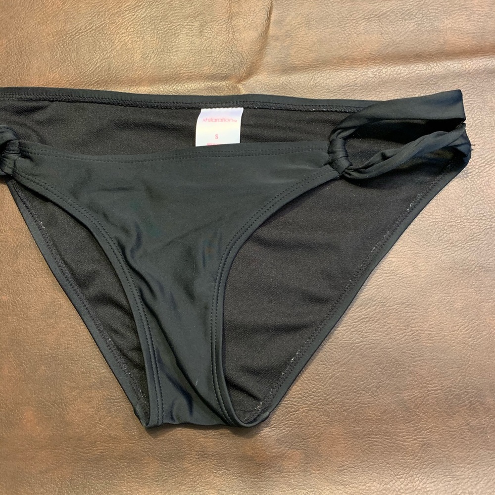 BLACK SWIM BOTTOMS